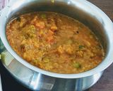 A picture of step 7 of Pav Bhaji.