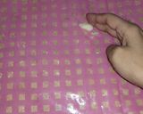 A picture of step 8 of Choco filled Biscuit Swiss Roll.
