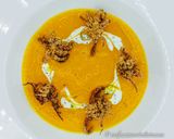 Foto del passaggio 6 della ricetta Crema di Peperoni con Moscardini Croccanti