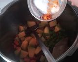 A picture of step 3 of Comfort food-- Vegetable Khichdi.