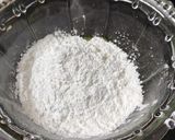 A picture of step 3 of Banana leaf Halwa.