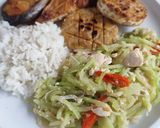Foto langkah ke 3 dari resep Tumis labu siam tahu.
