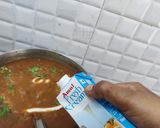 A picture of step 13 of Dal Makhni.
