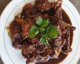 Foto langkah ke 3 dari resep Iga Babi masak kecap.