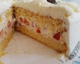 Foto del paso 1 de la receta: Torta (pastel) de fresa