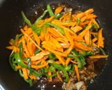 A picture of step 9 of Chinjao rosu.
