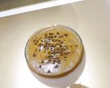 A picture of step 6 of Dalgona coffee.