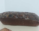A picture of step 4 of Chocolate vanilla cake.