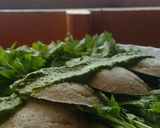 A picture of step 5 of Falahaari idli.