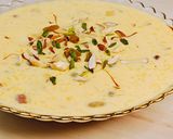 A picture of step 7 of Zafrani Kheer.
