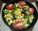 Foto langkah ke 4 dari resep Veggie Salad With Avocado Dressing.
