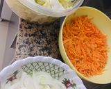 Foto del paso 1 de la receta: TORTILLA DE REPOLLO BLANCO 😋🥕🤗🧅🤩