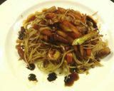 صورة لخطوة 1 من وصفة نوديلز صينى مع الصويا والروبيان و الخضر 🍝Shrimp Chinese Noodles,