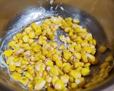 A picture of step 4 of Sweetcorn salad Mexican style.