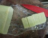 Hình bước làm 2 của món Bánh sữa tươi chiên giòn vị trà xanh