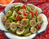 Hình bước làm 2 của món Sung Muối Xổi Sả Ớt (Từ Mâm Ngũ Quả)