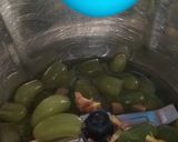 A picture of step 2 of Green Grapes Sorbet.