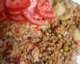Foto del paso 2 de la receta: Lentejitas Bbs. con Atún y ensalada🇵🇪