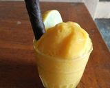 Foto langkah ke 4 dari resep Manggo Lemon Sorbet Ala Agnes.