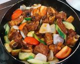 Hình bước làm 6 của món Sườn xào chua ngọt