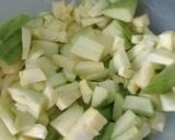 Foto del paso 1 de la receta: REVUELTO DE ZAPALLITOS CON CLARAS 🍳