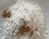 A picture of step 3 of Vegan banana bread cake-eggless,sugar free and dairy free.