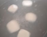 A picture of step 2 of Malai chamcham.