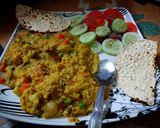 ডালিয়ার খিচুড়ি(dalia khichdi recipe in Bengali) রেসিপি ধাপ - 6 ছবি