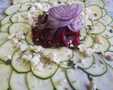 Foto del paso 3 de la receta: Carpaccio de calabacín y remolacha con queso de cabra🥗