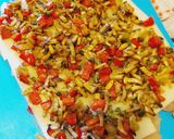Pas rețetă Ruladă de pui cu cașcaval și legume 2 fotografie
