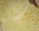 A picture of step 6 of Chicken shawarma with homemade pita bread in tawa yumm 😋.