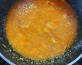 A picture of step 2 of Aam Chunda or Sweet Mango pickle.