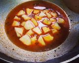एप्पल करी (Apple Curry recipe in Hindi) रेसिपी चरण 5 फोटो
