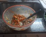 Foto del paso 3 de la receta: Niño envuelto vegetariano ♡