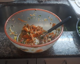 Foto del paso 3 de la receta: Niño envuelto vegetariano ♡
