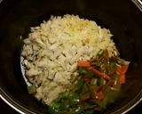 Foto del paso 2 de la receta Cazuela de atún rojo fresco, con fideos negros y patatas