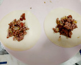 Foto del paso 2 de la receta: Tartitas doradas rellenas de picada y sobrasada