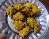 A picture of step 3 of Masala pakore.