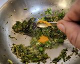 A picture of step 6 of Poori Bhaji(Maharashtrian Style).