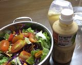 Hình bước làm 1 của món Salad trộn dầu mè