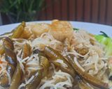 Hình bước làm 3 của món Bún xào tảo xoắn (món chay)