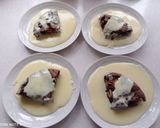 Ananászos kakaós piskóta, vanília pudinggal - halogénes sütőben sütve recept fázis 6 fotója