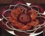Foto del paso 1 de la receta: Ensalada de remolacha con tomate.