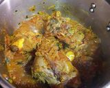 Foto del paso 13 de la receta: Codillo de cordero con baharati, kabsa y champiñones