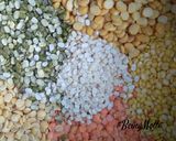 A picture of step 1 of Panchkuti Dal (Jain recipe).