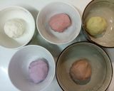 五彩糯米豆腐湯圓的食譜步驟3照片