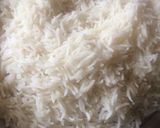 A picture of step 1 of Zarda(yellow methe chawal).