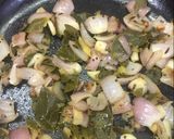 A picture of step 4 of Moringa Idly fry.