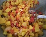 कच्चा पपीता सब्जी (kacha papita sabzi recipe in Hindi) रेसिपी चरण 2 फोटो