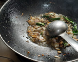 A picture of step 5 of Dal palak (spinach dal).